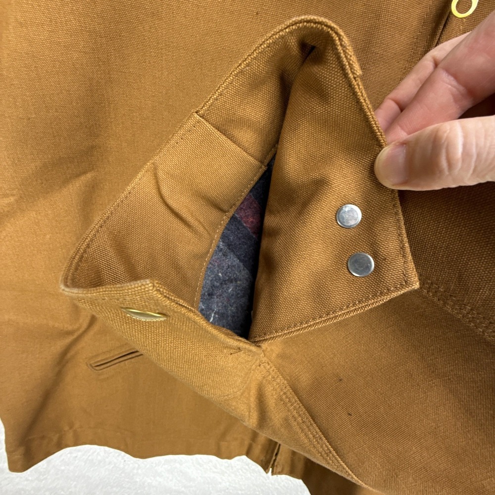 Carhartt Detroit Jacket Blanket Lined Mens 56 3XL J01 BRN Brown NWT NOS - Picture 12 of 16